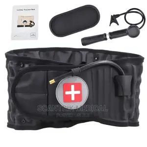 Back Belt Lumbar Support Pain Relief Spinal Air Traction