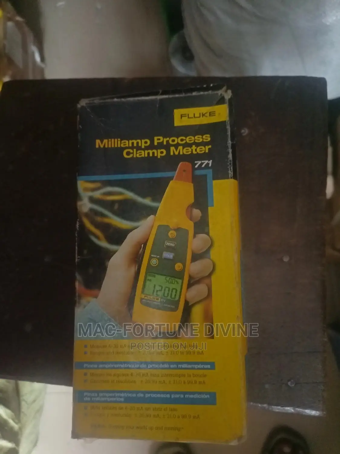 Original Fluke Milliamp Process Clamp Meter 771