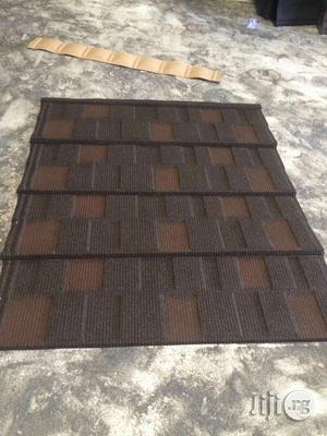 Coffee Brown Platinum Stone Coated Roofing Sheet Lagos