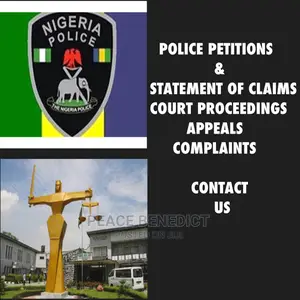 Police Petition, Statement of Claim, Complaints
