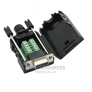 DB9 Breakout Connector to Wiring Terminal RS232 D-Sub Male S