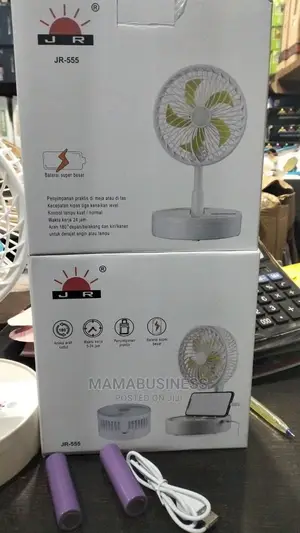 Jr Usb Rechargeable Foldable Fan / 245-15