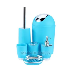 Toilet Brush Set With Bin