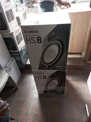 Original Yamaha Hs8, With Monitor Stand