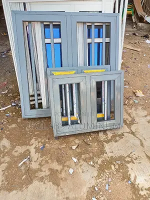 Gray Casement Windows