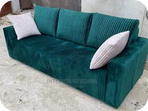 3seater Fabric Sofa Can Be Made in Colors