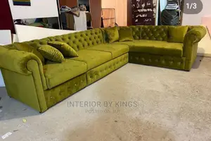 U-Shaped Chesterfield Sofa Can Cme in Colors of Your Choice