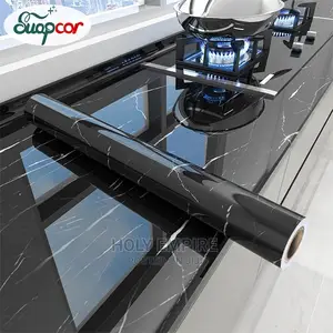 Self-Adhesive Wallpaper Cabinet Renovation Marble Sticker