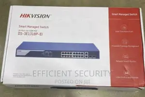 Hikvision DS-3E0318P-E/M(B) 16-Port Unmanaged Poe Switch