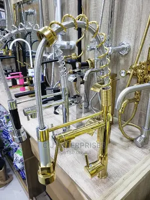 Gold Sink Mixer Tap