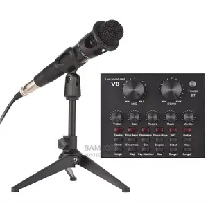 V8 Live Sound Card + Microphone