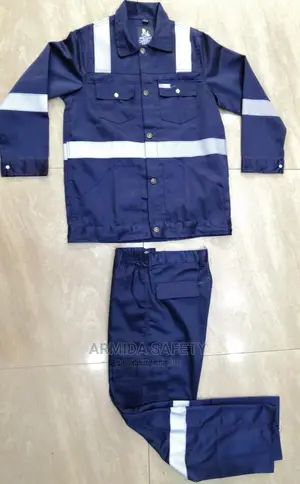 Jacket And Trouser Reflective Coverall