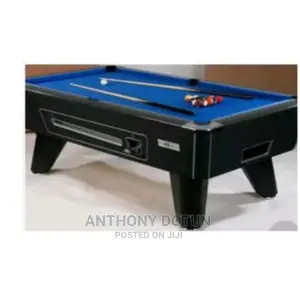 Snooker Board With Marble Top and Coin - 8ft X 4ft