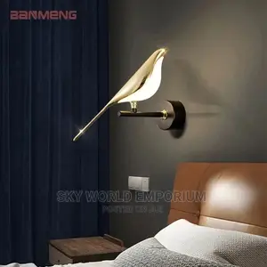 Modern Wall Lamp Magpie Bird Model Light