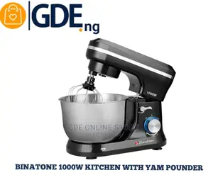 Binatone 1000W Kitchen Machine With Yam Pounder