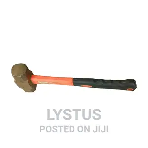 Brass Head Non Spark Hammer Fiber Glass 13-Inch Handle 0.5KG