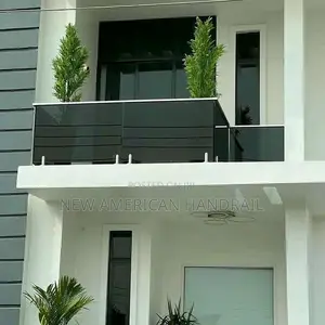 Strong Frameless Stainless Glass Handrails With Antirust