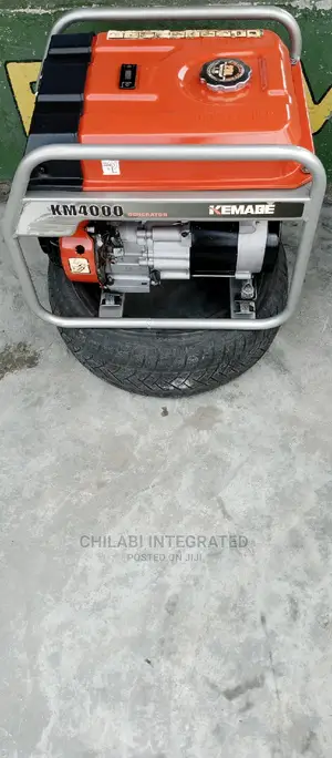 1 Month Old Almost New 3.2KVA KEMAGE KM4000 Copper Generator