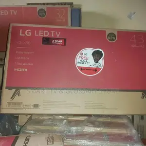43 Inches Led Tv With Free Wall Bracket Original