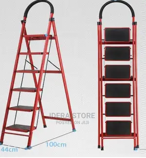 Multipurpose 6 Step Foldable Steel Ladder (Home Office)
