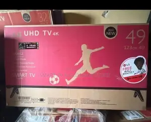 Lg 49 Inches Smart Tv and Free Wall Bracket