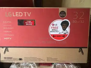 Lg 32 Inches Led Tv With Free Wall Bracket and Other Items