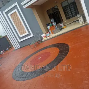 American Modern Stamp Flr