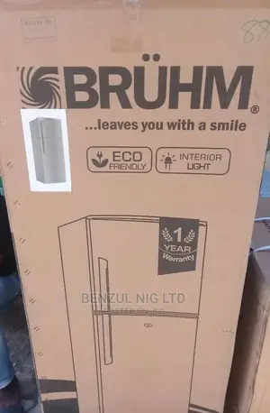 Bruhm BFD-200md Double Door Refrigerator