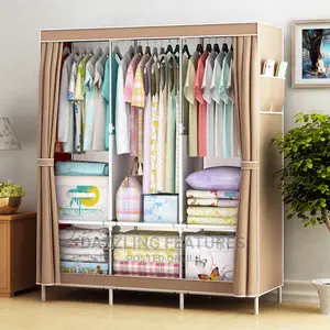 Durable 3 Columns Wardrobe