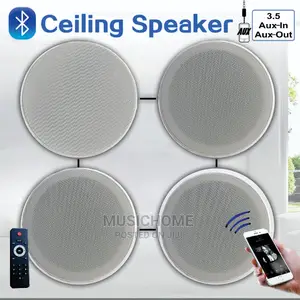 4in1 Bluetooth Ceiling Speaker With Remote,Aux, USB Port