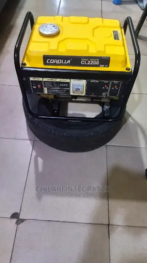 1 Month Old Very New 1.8kva Corolla Cl2200 Medium Generator