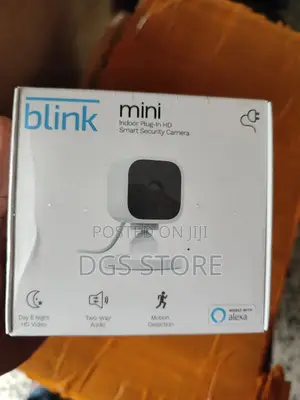 Blink Mini Indoor Plug in HD Smart Security Camera