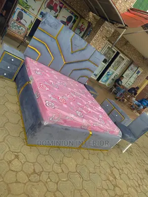 Padded Upholstery Bedframe