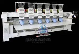 Embroidery Monogram 6 Head Machine
