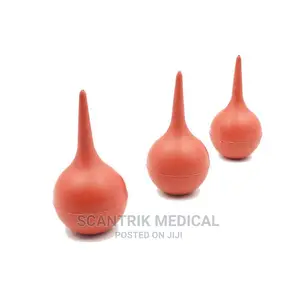 Ear Washing Syringe Squeeze Rubber Bulb Syringe Vacuum Blowe