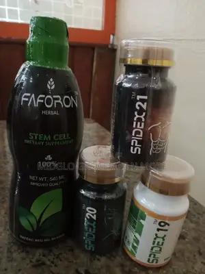 Faforon Herbal Stem Cell, Spidex19, Spidex20, Spidex21
