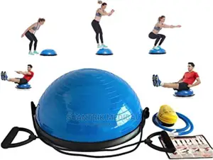 Yoga Half Ball Balance Trainer Fitness Strength Exercise Gym