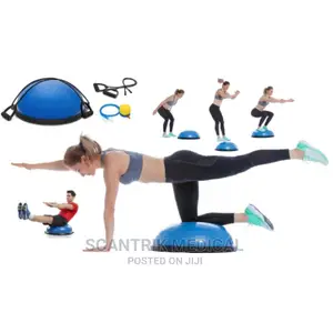 Portable Yoga Exercise Ball Anti Slip for Fitness, Workout,