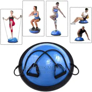 Yoga Exercise Ball With Resistance Bands Pump for Home