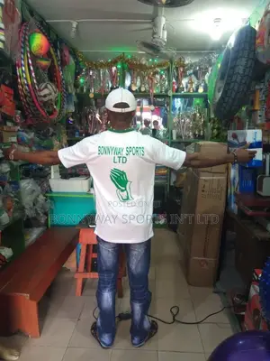Printing On Jersey Made Easy At Bonnyway Sports Int'l Ltd Lagos