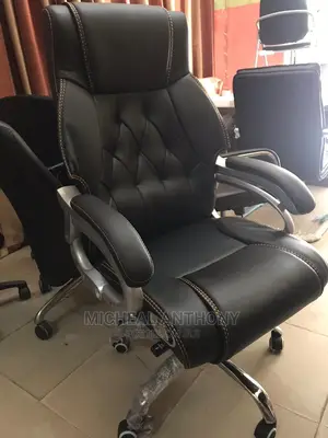 Executive Office Chair With Pure Leather