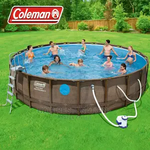 Swimming Pool-Above Ground Coleman Power Steel
