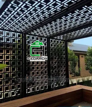 Laser Cut Pergolas