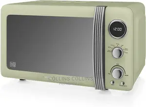 Swan Retro Digital Microwave Green, 20 L, 800 W,
