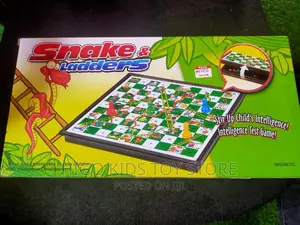Snakes and Ladder Children Game