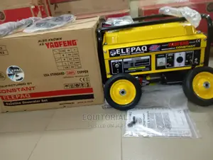 Elepaq Constant 4.5KVA Key Start Generator-100% REALIABLE