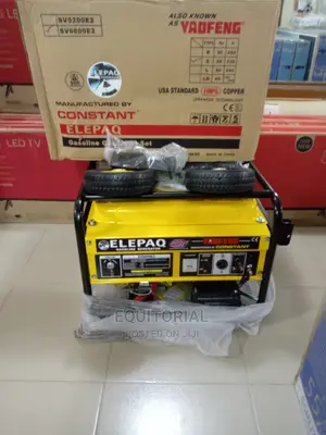 Elepaq Constant 4.5KVA Key Start PETROL Generator