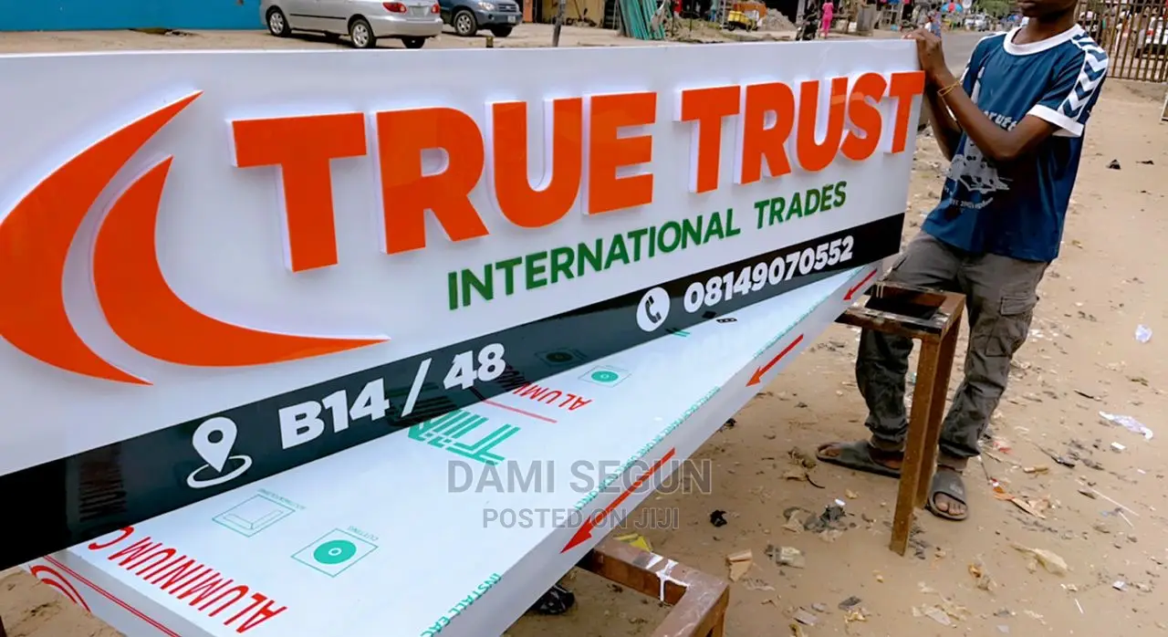 Acoboard and Plastic LED Signboard