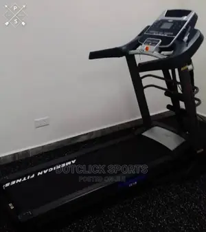 American Fitness 3hp Treadmill, 140kg Max Weight