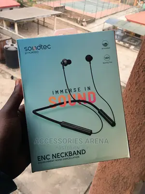 Porodo ENC Neckband Earphones